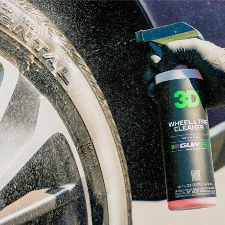 Wheel & Tire Cleaner - 3D GLW Series | Remove Brake Dust & Grime. Now available at MD Car Care, Australia.