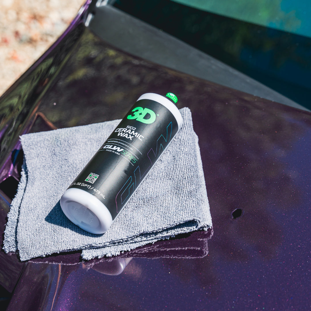 Ceramic Wax 473 ml - 3D GLW | SiO2 Protection & Hyper Gloss Finish. Now available at MD Car Care, Australia. Fast shipping available.