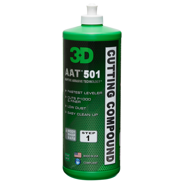 Cutting Compound - 3D AAT 501 | Advanced Paint Correction Australia