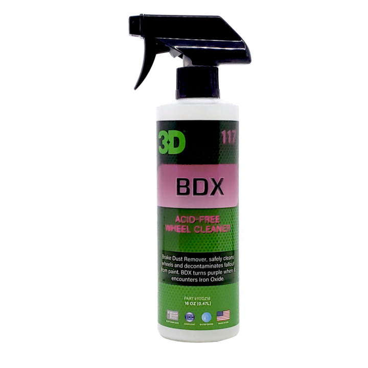 3D BDX Brake Dust Cleaner | Iron & Fallout Cleaner for Wheels & Paint