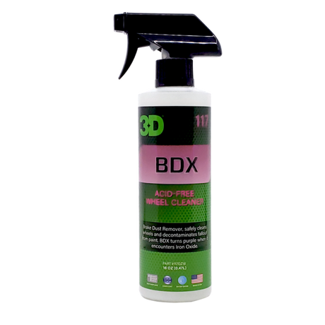 3D BDX Brake Dust Cleaner | Iron & Fallout Cleaner for Wheels & Paint