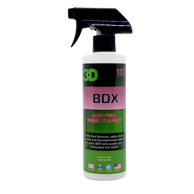 3D BDX Brake Dust Cleaner | Iron & Fallout Cleaner for Wheels & Paint