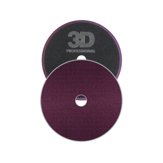Foam Pads - 3D Dark Purple | Heavy Cut Polishing Pads Australia