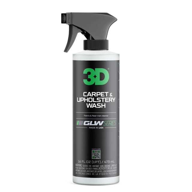 Buy 3D GLW Carpet & Upholstery Cleaner 473ml. Removes tough stains, eliminates odors & revives fabric colour. Now available at MD Car Care. Fast Australia wide shipping.