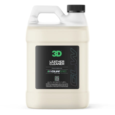 Leather Cleaner - 3D GLW Series | pH-Balanced Car Interior Care | AU