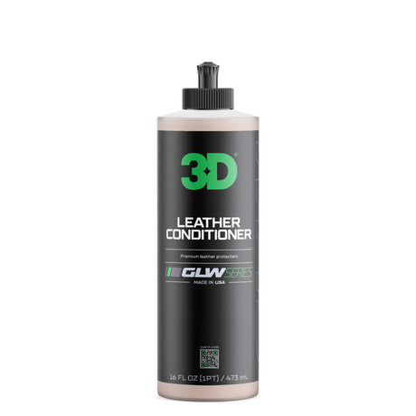 Leather Conditioner - 3D GLW Series | UV Protection & Soft Finish | AU
