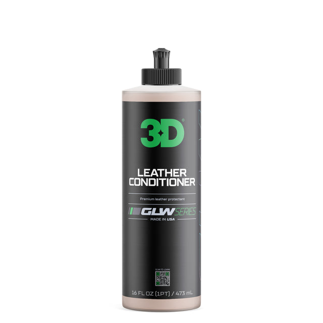 Leather Conditioner - 3D GLW Series | UV Protection & Soft Finish | AU