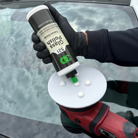 6" Glass Polishing Pad (3 Pack) - 3D GLW | Professional Glass Care. Now available at MD Car Care. Australia wide shipping.