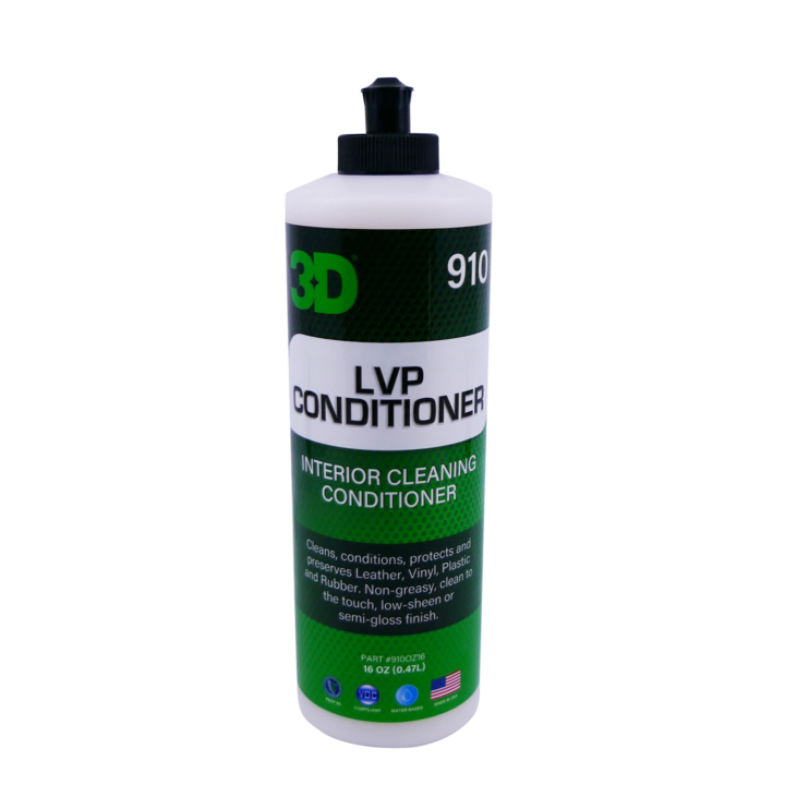 3D LVP Conditioner – Leather, Vinyl & Plastic Care. Now available at MD Car Care, Australia wide delivery.