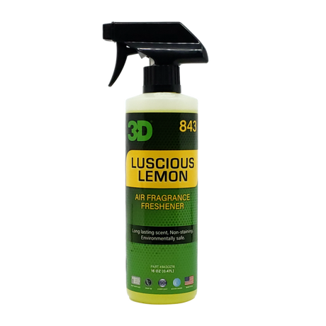 3D Luscious Lemon Air Freshener – Car Odor Eliminator. Now available at MD Car Care with Australia wide Fast Shipping.
