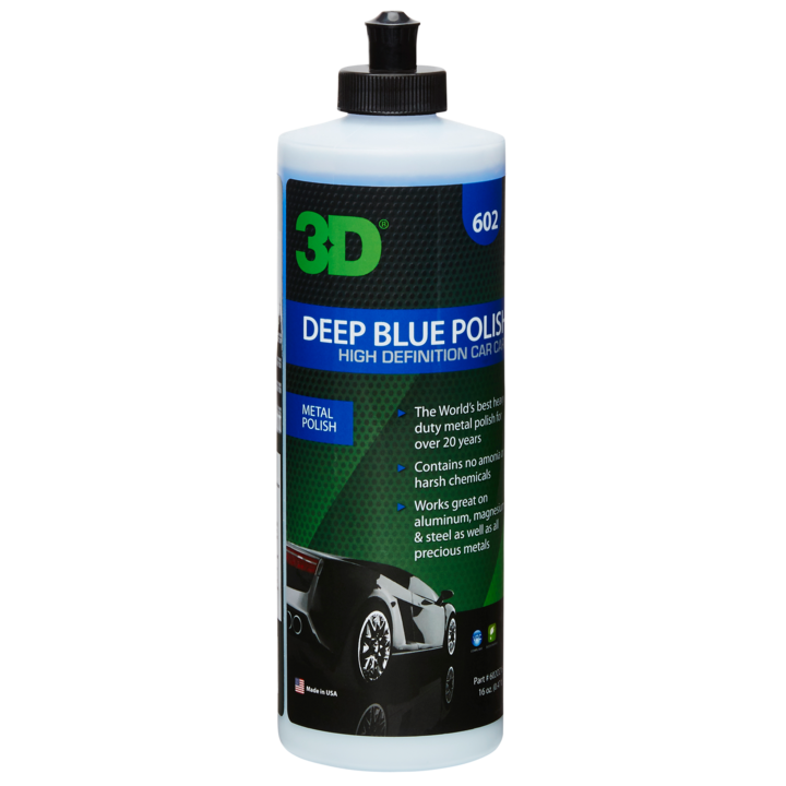 3D Metal Polish - Heavy Duty Metal Cleaner & Shine. Now available at MD Car Care. Australia wide delivery.