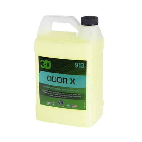 3D Odor X 3.78L – Enzyme Odor Eliminator Spray | Car & Home | Now available at MD Car Care, Fast Australia wide shipping!