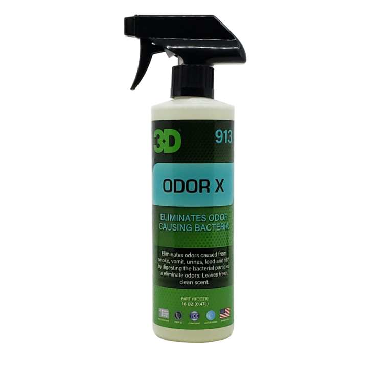 3D Odor X 474ml – Enzyme Odor Eliminator Spray | Car & Home | Now available at MD Car Care, Fast Australia wide shipping!