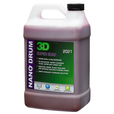 Car Wash Soap - 3D Super Ultra | Concentrated & pH Safe. Now available at MD Car Care. Fast Australia wide shipping.