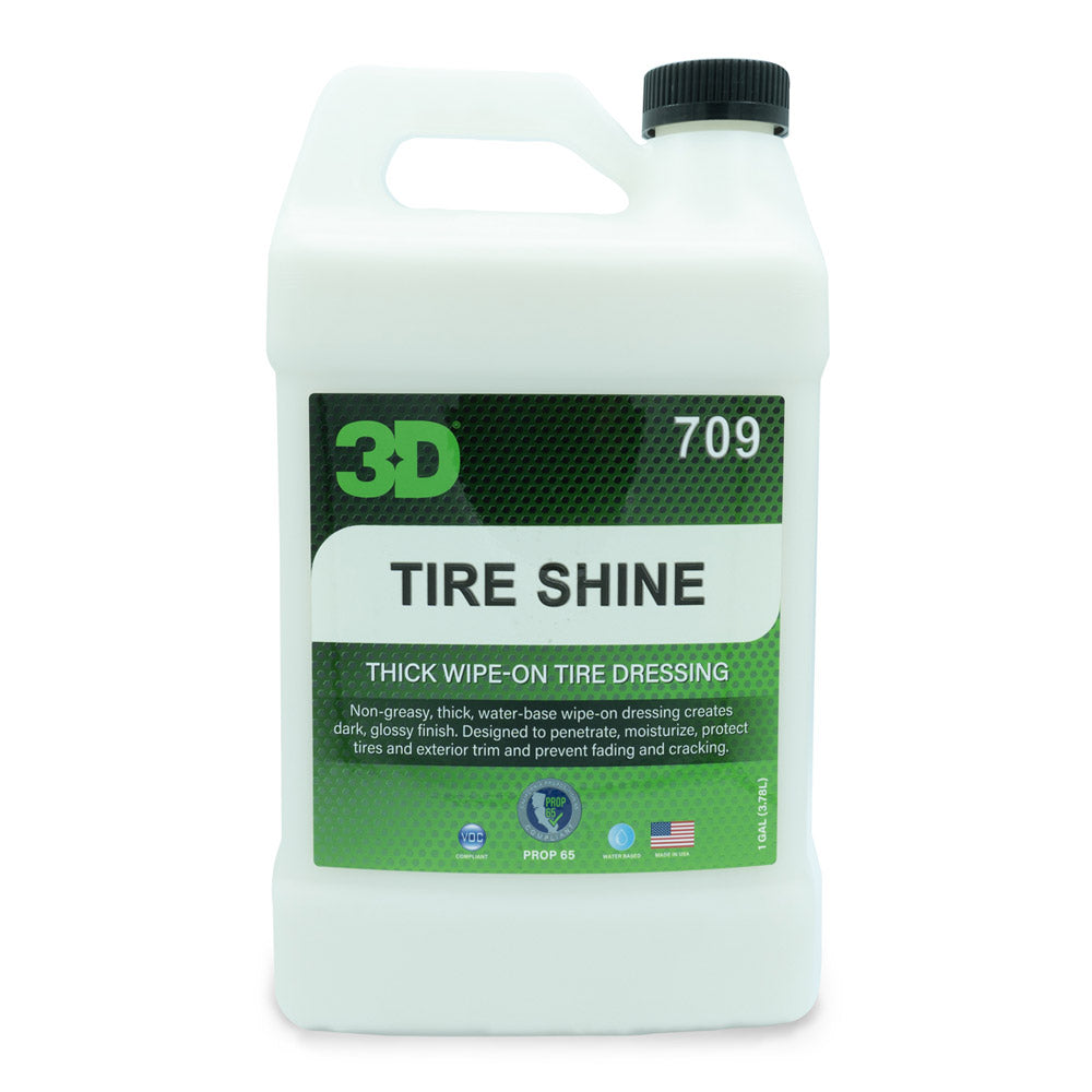 3D Tire Shine β Water-Based Tyre & Trim Dressing | Gloss Finish. Now available at MD Car Care. Fast Australia wide shipping.