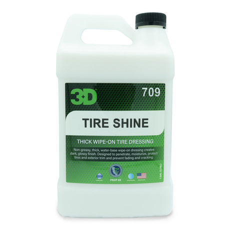 3D Tire Shine – Water-Based Tyre & Trim Dressing | Gloss Finish. Now available at MD Car Care. Fast Australia wide shipping.
