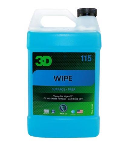 3D Wipe Surface Prep – Oil & Grease Remover 3.78L. Now available at MD Car Care. Fast Australia wide shipping.