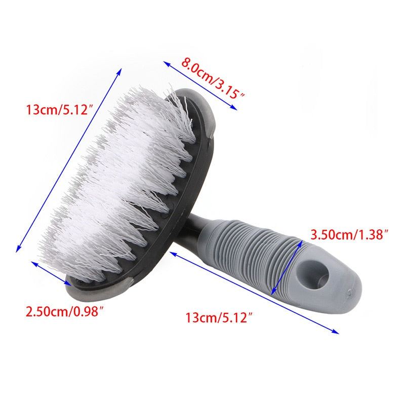Car Tyre Brush Cleaning Tool with T-Handle Ergonomic Grip. Now available at MD Car Care. Fast Australia wide shipping.