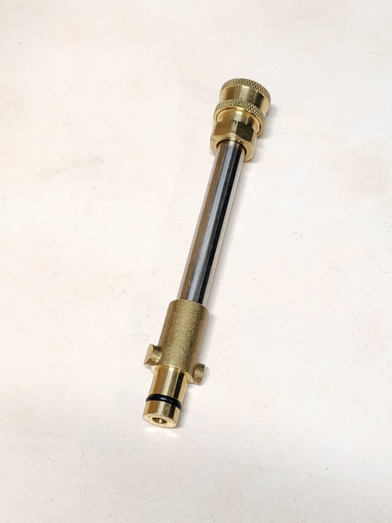 Buy Gerni to 1/4" Quick Connect Adapter (15cm). Long brass & stainless steel fitting for foam cannons, nozzles & cleaners. Durable & reliable. Now available at MD Car Care. Fast Australia wide shipping.