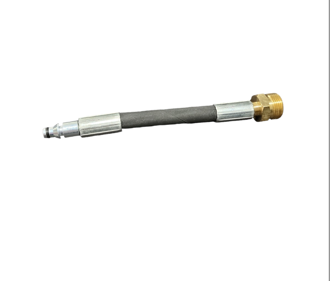 Buy Gerni to M22 Hose Adapter Tail. Brass & stainless steel, 3200 PSI rated. Converts Gerni to M22 hoses for secure, leak-free connections. Now available at MD Car Care. Fast Australia wide shipping.