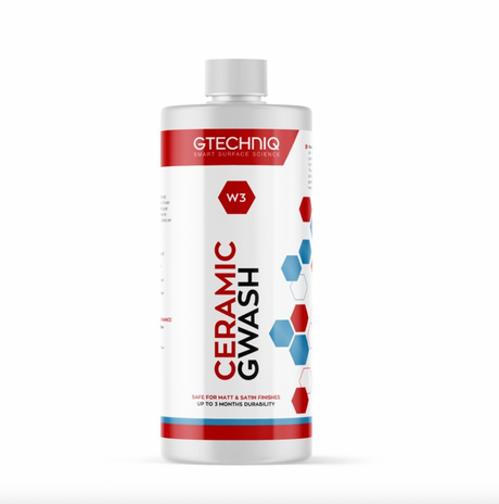 Buy Gtechniq Ceramic GWash 500ml. Powerful car shampoo with hydrophobic coating, up to 3 months protection & safe for matt and satin finishes. Now available at MD Car Care. Fast Australia wide shipping.