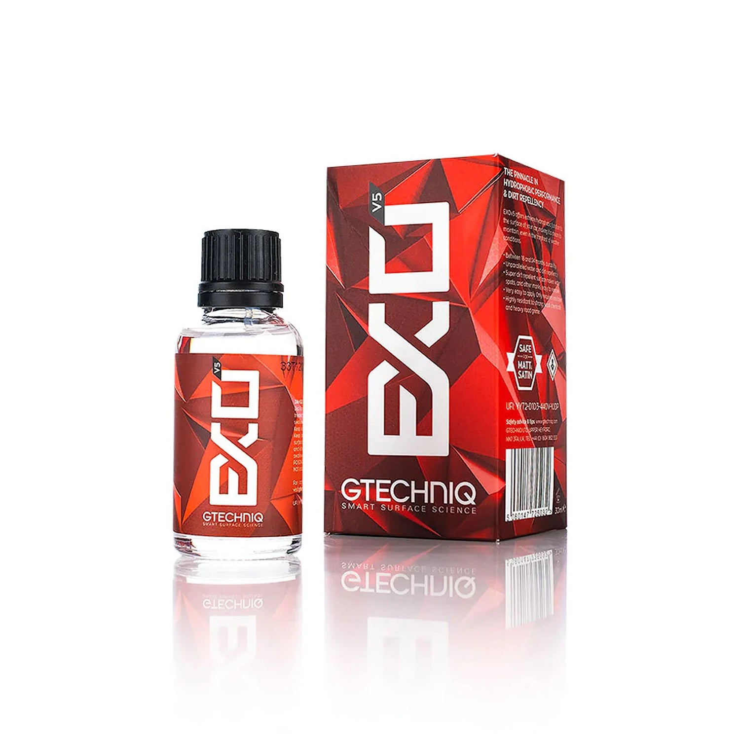 Buy Gtechniq EXO v5 coating. High-gloss hydrophobic coating with 18–24 months durability, dirt & chemical resistance. Easy one-layer application. Now available at MD Car Care. Fast Australia wide shipping.