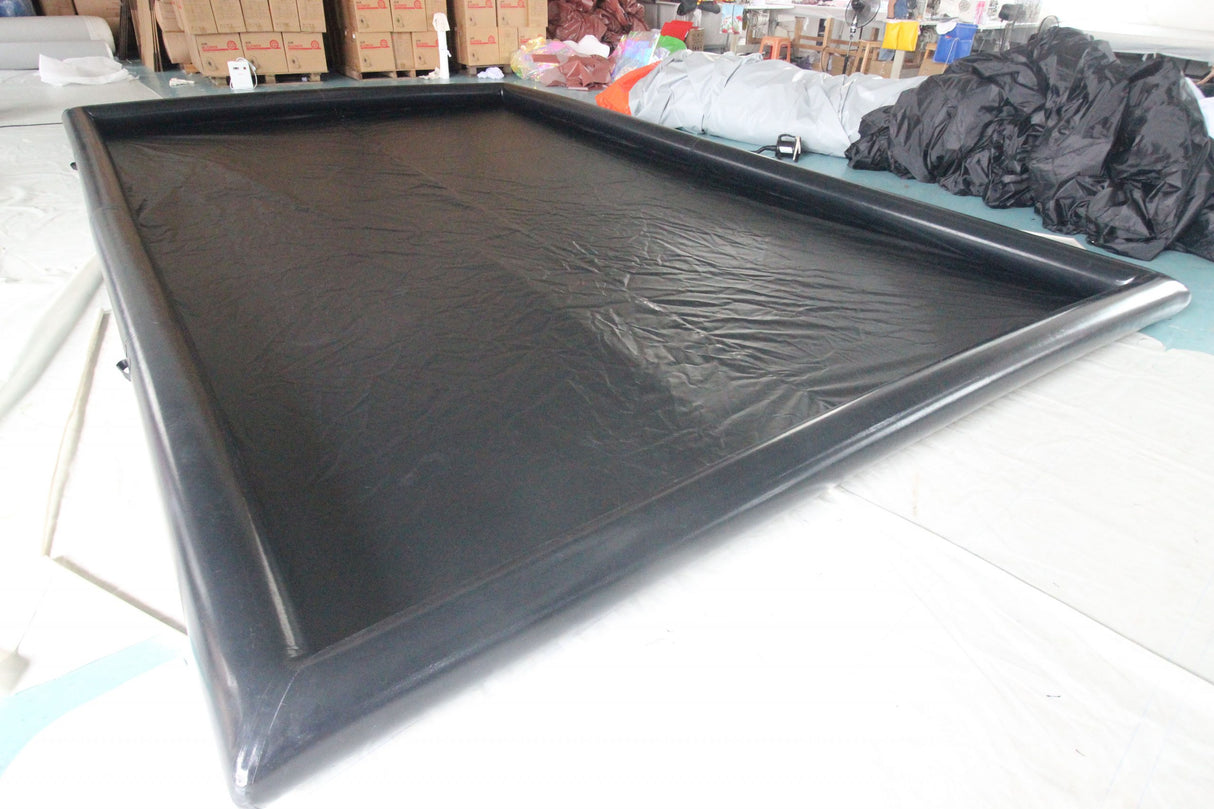 Wash Mat PVC Inflatable Vehicle Containment Mat 6.5m x 4m