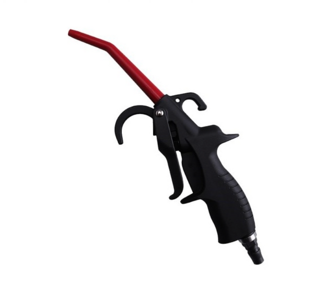 High Pressure Air Gun, Red & Black. Plastic & Metal Air Blower Tool. Now available at MD Car Care. Fast Australia wide shipping.