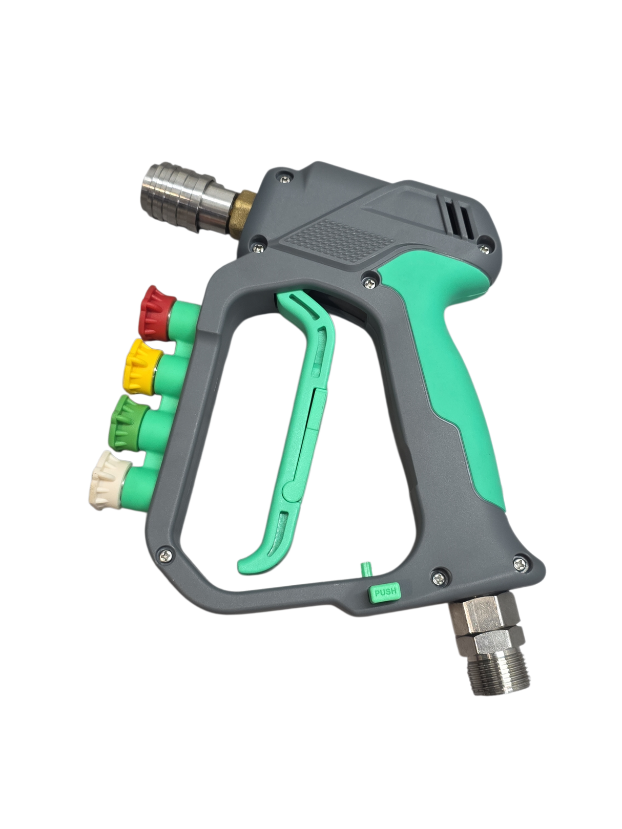 Premium Short Pressure Washer Gun – 4000 PSI with Swivel & Trigger Lock - Backorder - Mid May