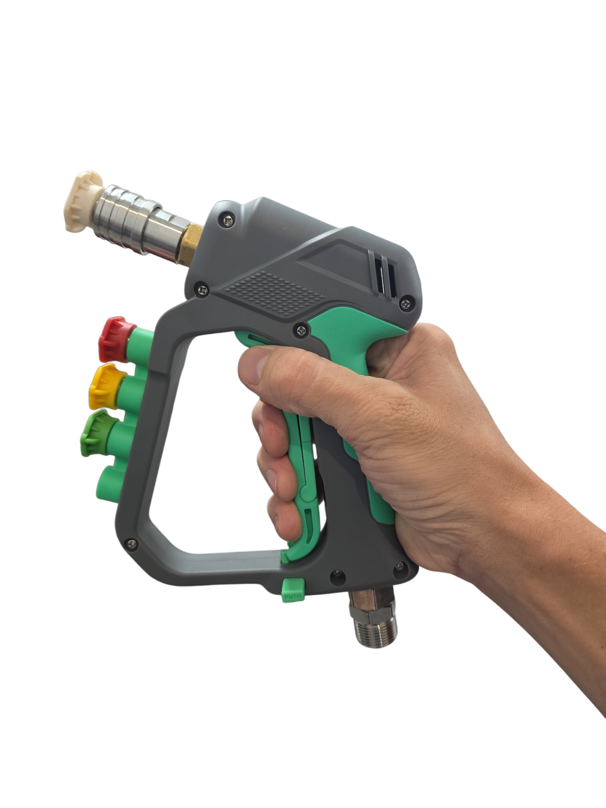 Premium Short Pressure Washer Gun – 4000 PSI with Swivel & Trigger Lock - Backorder - Mid May