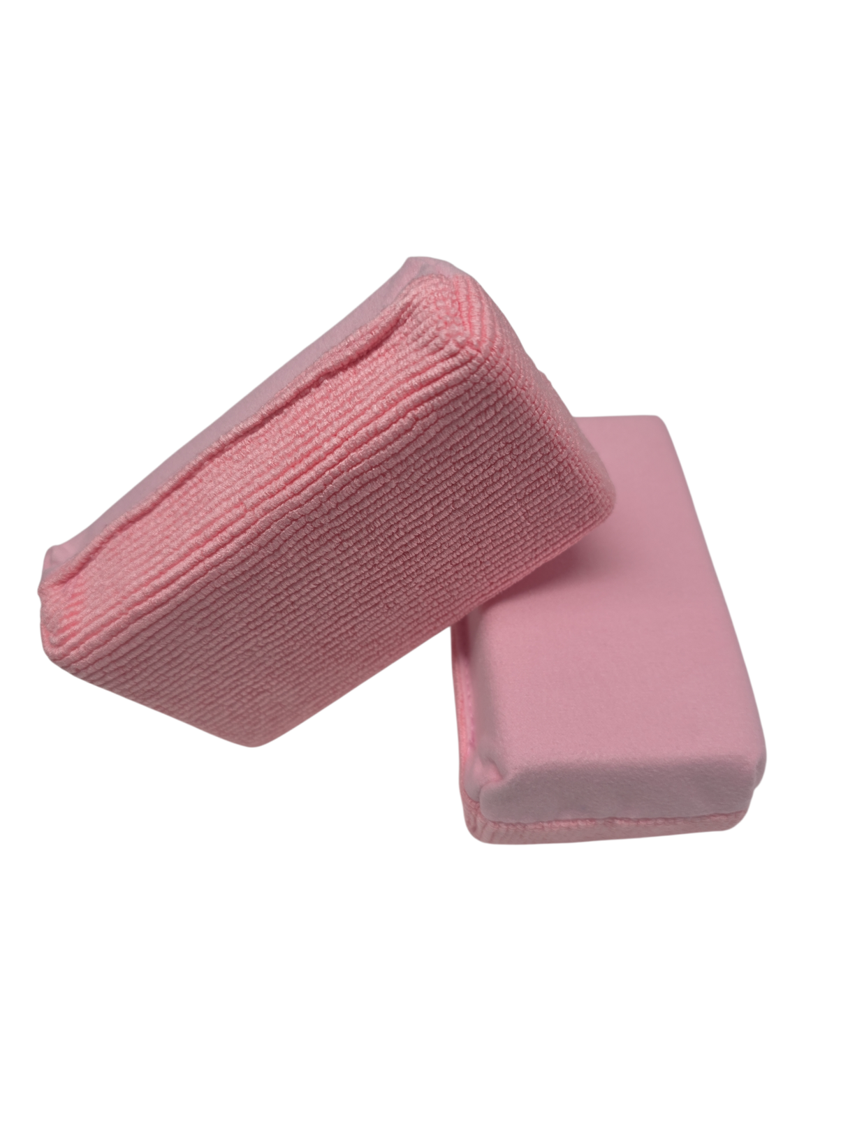 Dual-Sided Pink Saver Applicator – Smooth & Microfibre 8pk