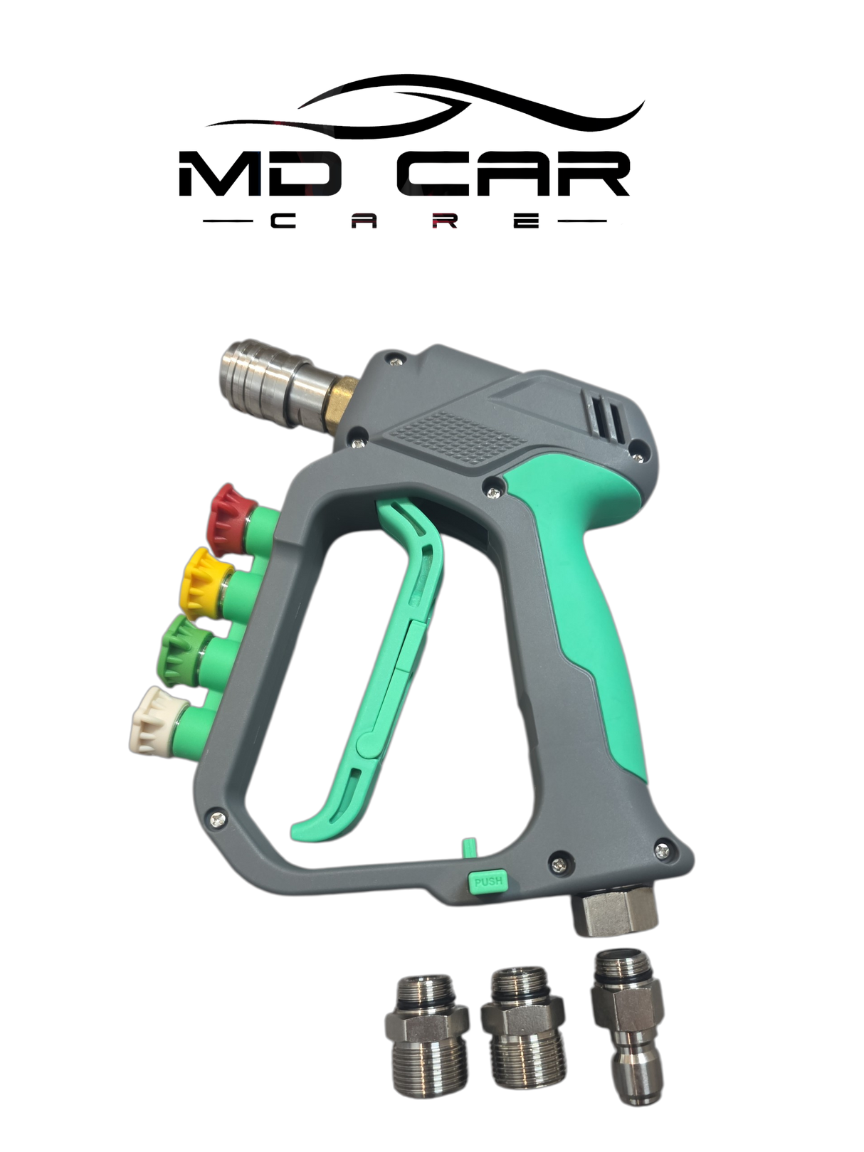 Premium Short Pressure Washer Gun – 4000 PSI with Swivel & Trigger Lock - Backorder - Mid May