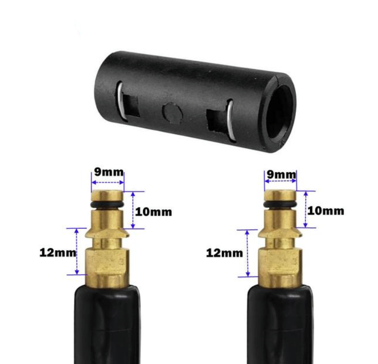 Buy Karcher Hose Joiner Connector. Easily extend your Karcher K2–K7 pressure washer range by joining two hoses. Durable, quick click-in design. Now available at MD Car Care. Fast Australia wide shipping.