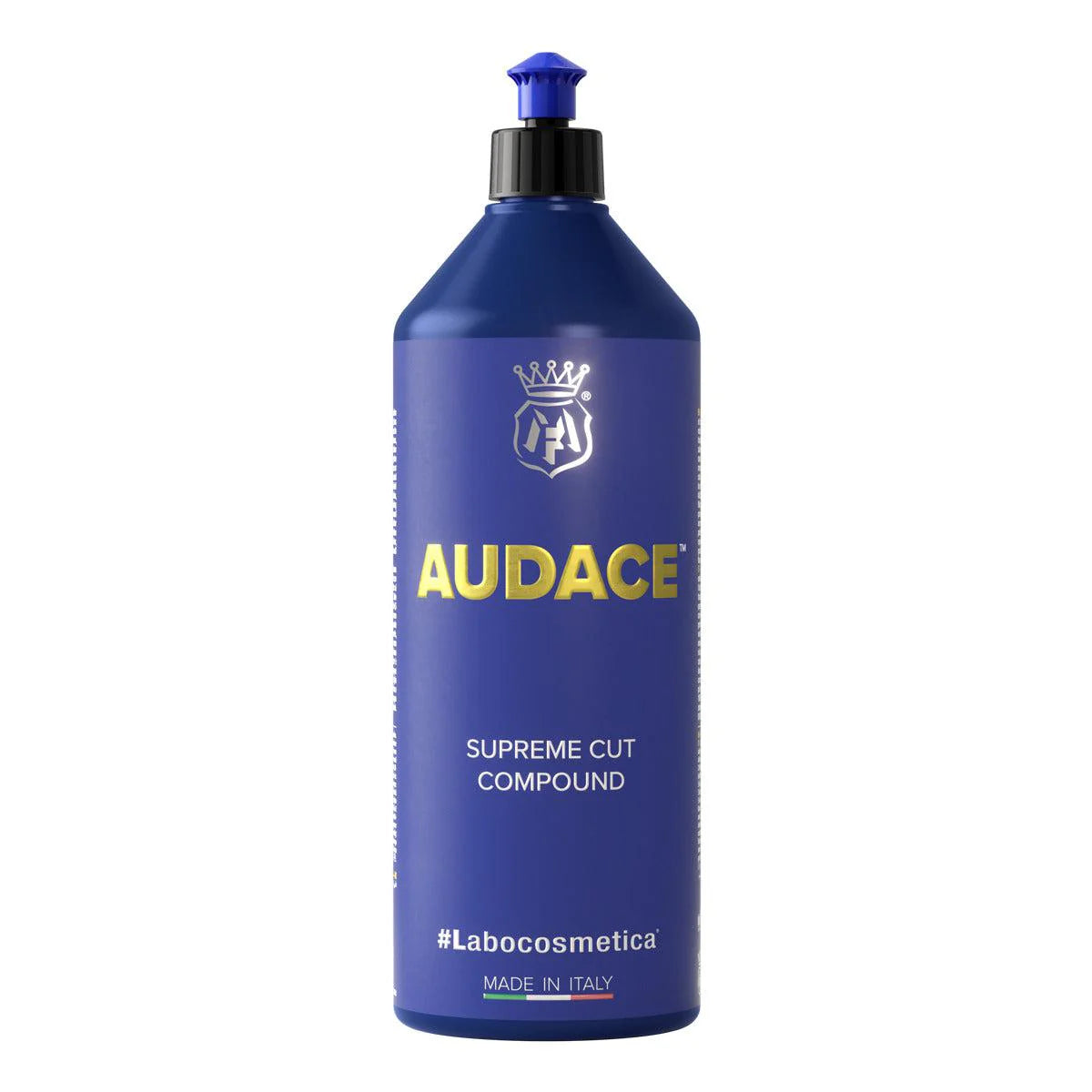 Labocosmetica AUDACE Supreme Cut Compound. Now available at MD Car Care. Fast Australia wide shipping.