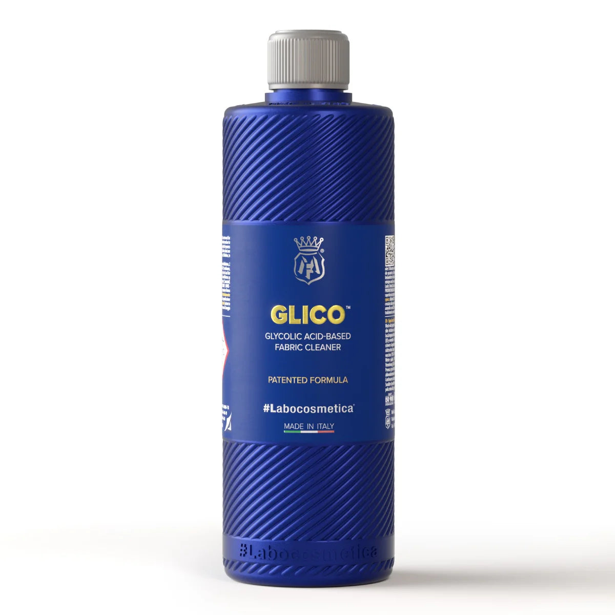 Buy Labocosmetica GLICO Fabric Cleaner 500ml/4.5L. Acid-based formula removes stains APCs can’t. Restores colour & softness. Now available at MD Car Care. Fast Australia wide shipping.