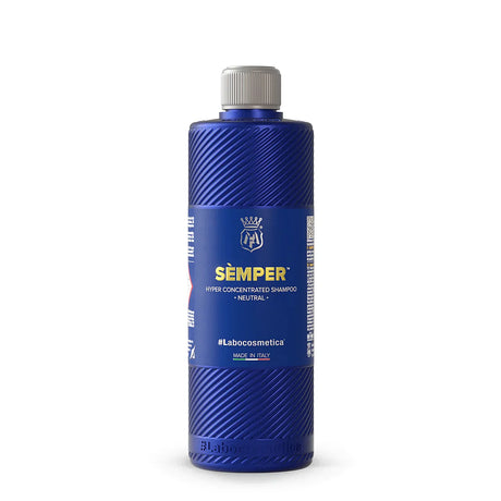 Shop Labocosmetica SEMPER pH Neutral Shampoo 500ml/4.5L. Safe on wax & ceramic coatings, streak-free, super lubricious. Made in Italy. Fast Australia delivery. Now available at MD Car Care. Fast Australia wide shipping.