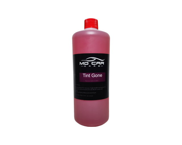 Shop MD Car Care Tint Gone โ professional tint glue remover for window film & decals. Fast, easy & safe. Aussie made & owned. Now available at MD Car Care. Fast Australia wide shipping.