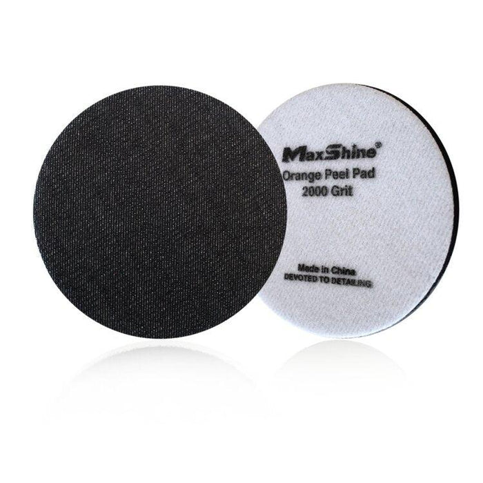 Buy Maxshine 2000 Grit Denim Orange Peel Pads. Aggressive paint leveling pads to remove heavy orange peel & achieve a smooth finish. 2pcs per pack. Now available at MD Car Care. Fast Australia wide shipping.