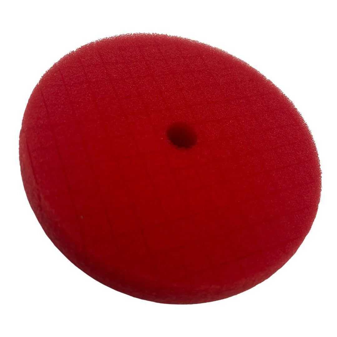 Buy Maxshine Red Cross Cut Foam Pad. Reduces heat, ensures smooth finishing, hook & loop attachment. Ideal for car detailing, polishing, paint correction. Now available at MD Car Care. Fast Australia wide shipping.