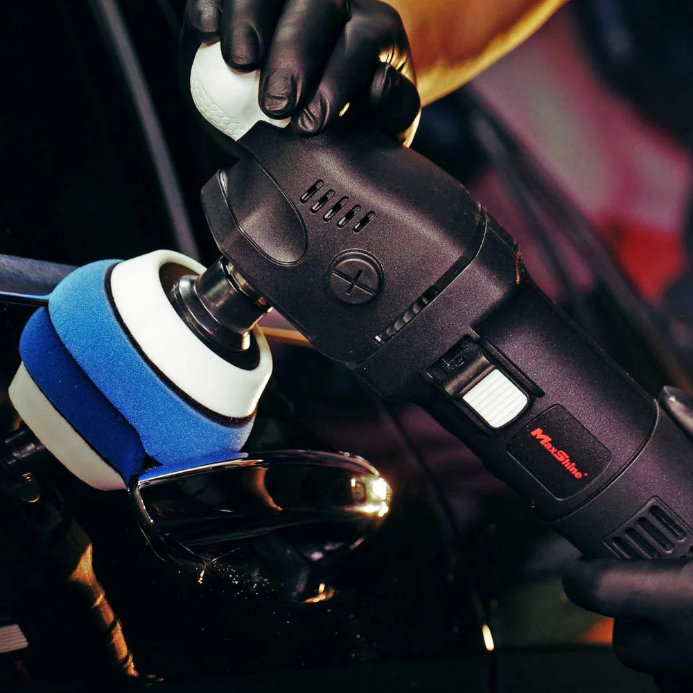 Buy Maxshine M550 3" Rotary Polisher. 550W motor, 6-speed control & compact design for precision detailing on tight spots. Perfect for all detailers. Now available at MD Car Care. Fast Australia wide shipping.