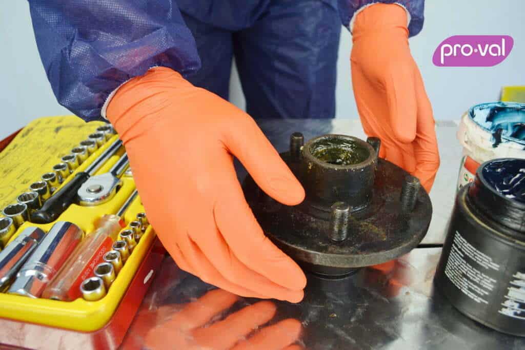 Buy Nitrile Orange PF gloves 100pk. Durable, chemical-resistant & powder-free. Ideal for mechanics, food handling & workshops. Fast shipping Australia-wide.