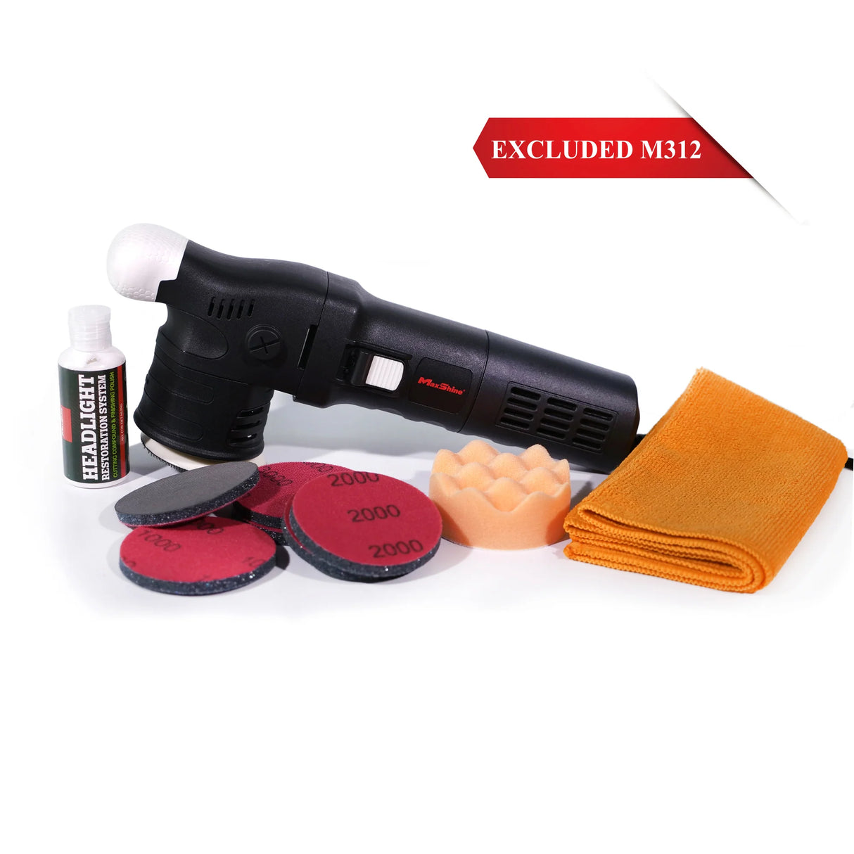 MAXSHINE HEADLIGHT RESTORATION KIT