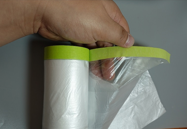 Buy Paint Masking Film with Taped Edge – 20m x 4m. Easy coverage for cars, walls & trims. Prevents paint bleed. Fast delivery Australia-wide.