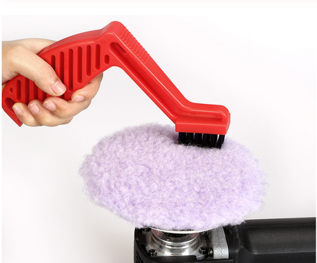 Buy 2-in-1 Polishing Pad Cleaning Brush in Australia. Cleans and removes pads easily, protects backing, and extends pad life. Perfect for pro car detailers. Now available at MD Car Care. Fast Australia wide shipping.