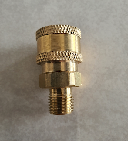 Quick Connector For Pressure Washer | 1/4" Female to 13mm Male | MD Car Care | Australia