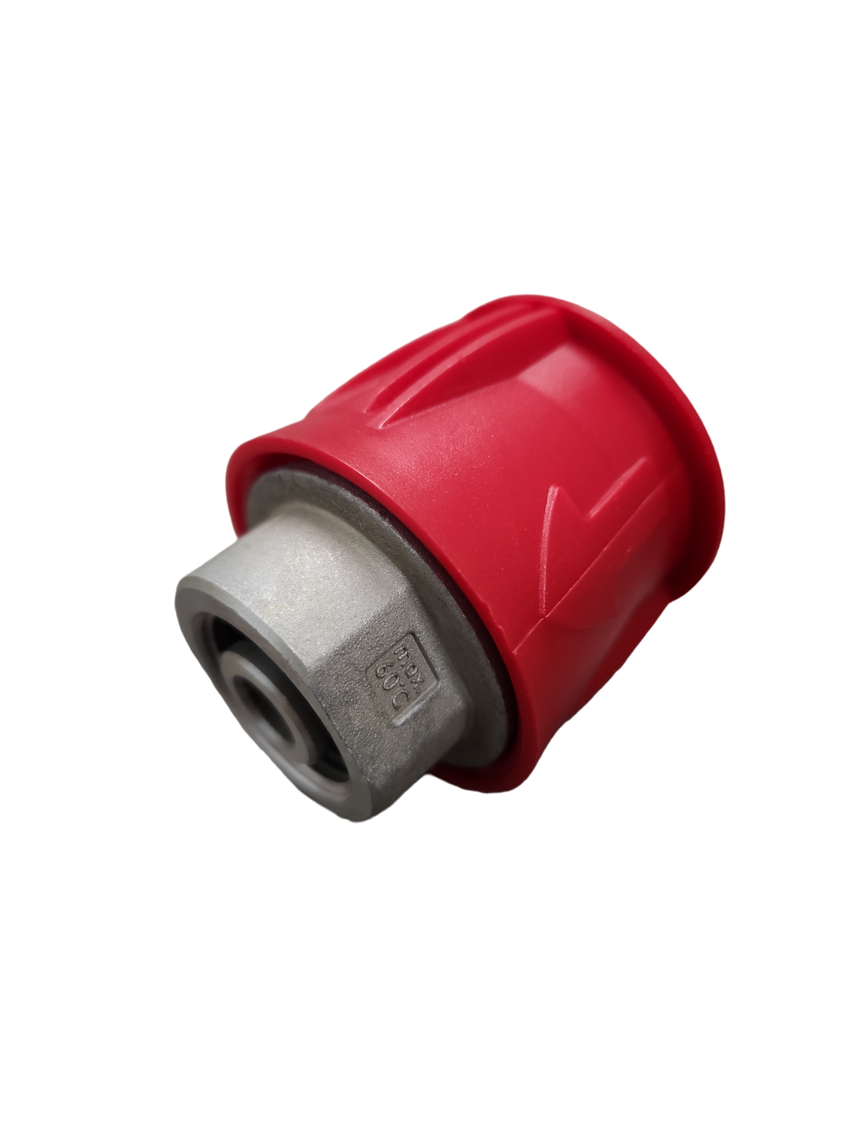 Buy Ryobi to M22 Adapter in Australia – metal click-in fitting for Ozito hoses. Ideal for short gun conversions & foam cannons. 3600 PSI rated, red finish. Now available at MD Car Care. Fast Australia wide shipping.