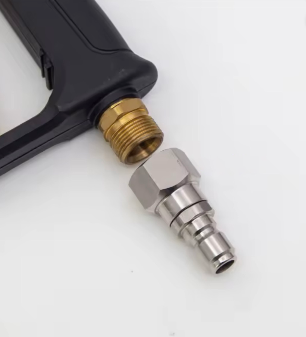 Female M22 to Male 3/8 Quick Connect Swivel