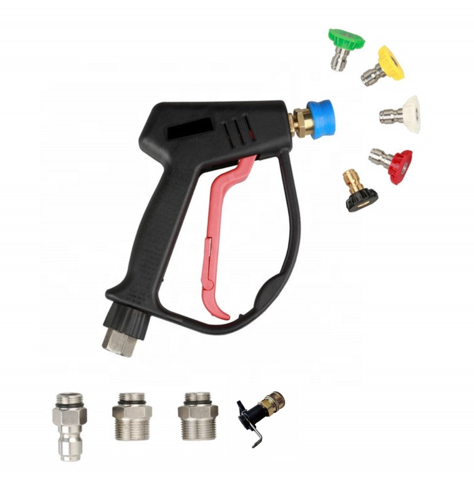 Gerni Click-in Short Pressure Washer Gun With Swivel Quick Release
