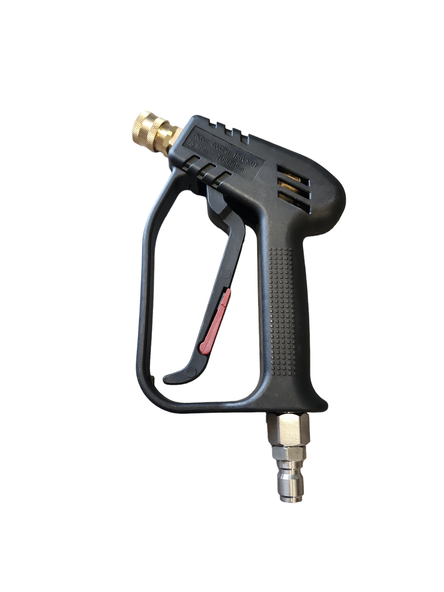 Short Pressure Washer Gun with Swivel, 4000 PSI Quick Release. Now available at MD Car Care. Fast Australia wide shipping.