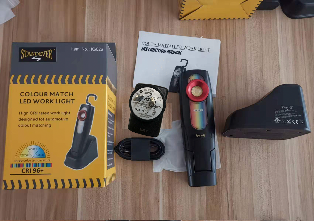 Colour Match LED Inspection Handheld Light | MD Car care | Australia